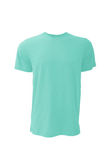 Canvas Unisex Jersey Crew Neck T-Shirt / Mens Short Sleeve T-Shirt - Teal