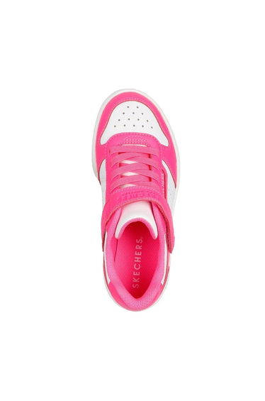 Quick Street Gore & Strap Sneaker Neon/White
