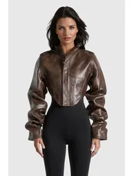 Davoud Corset Leather Jacket - 2