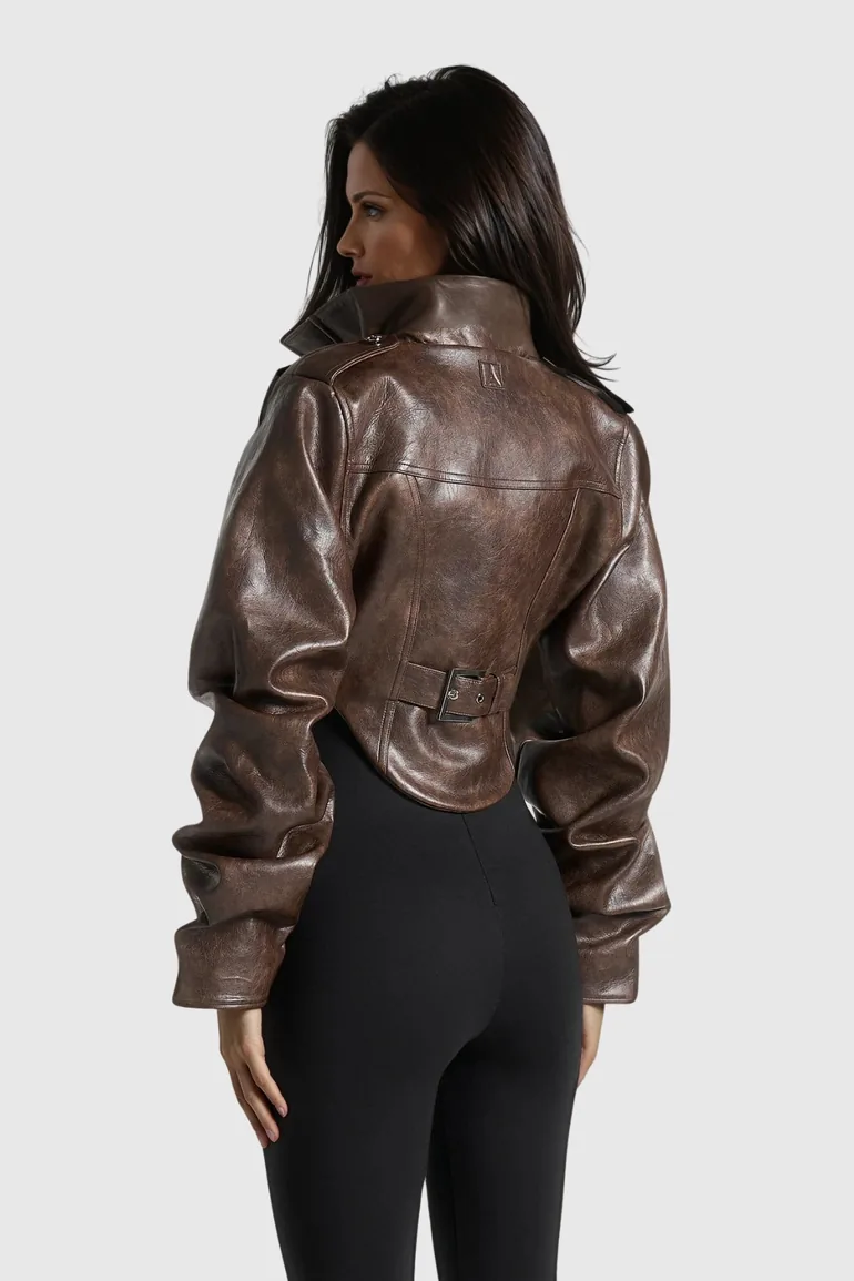 Davoud Corset Leather Jacket - 4