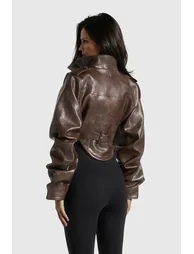 Davoud Corset Leather Jacket - 4