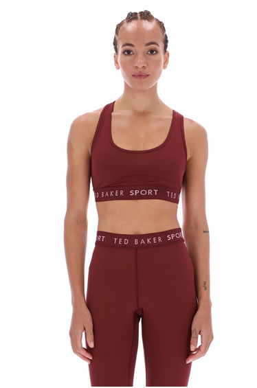 Tb Sport Diana Essentials Bra Burgundy
