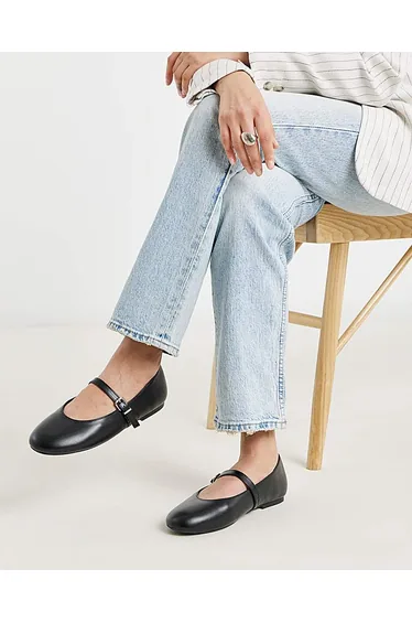 Mary Jane Ballerina Wide Fit