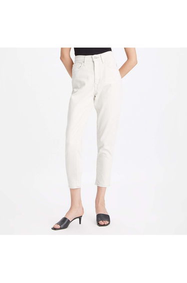 Women's Levis High Waisted Mom Jeans in White