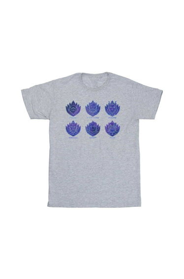 Guardians Of The Galaxy Volume 3 Boys Crew Badge T-Shirt - Sport Grey