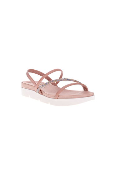Embellished Flat Thong Sandals