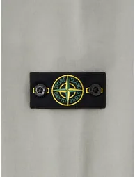 Stone Island Boys Brushed Cotton Fleece Sweatshirt in Grey - 3