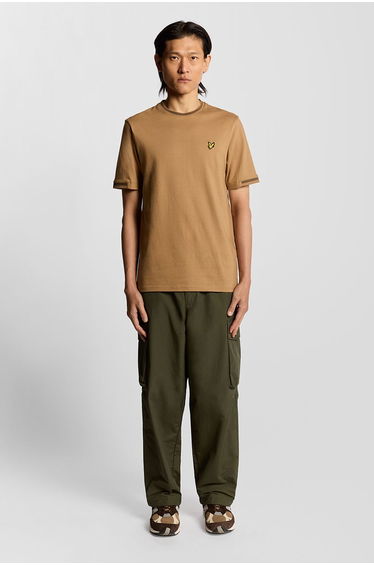 Birdseye Half Tipped T-shirt Tiger