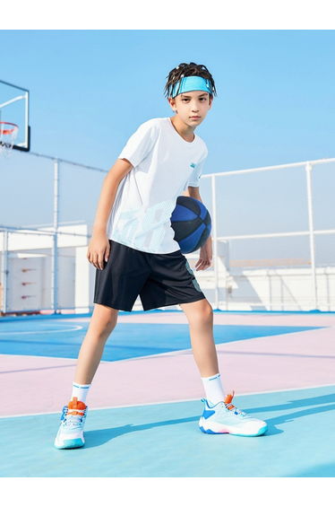 Boys Printed Round Neck T-Shirt and Shorts Set