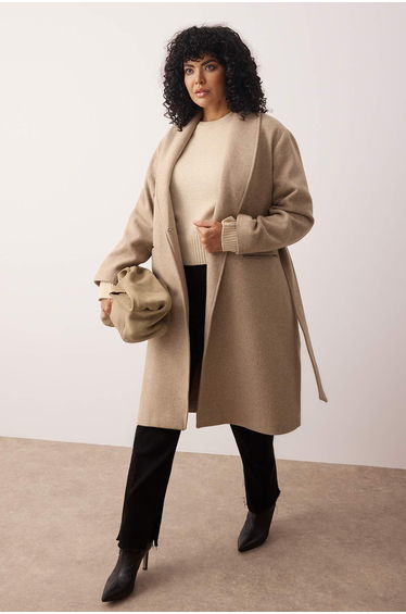 Stone Oversize Large Size Coat