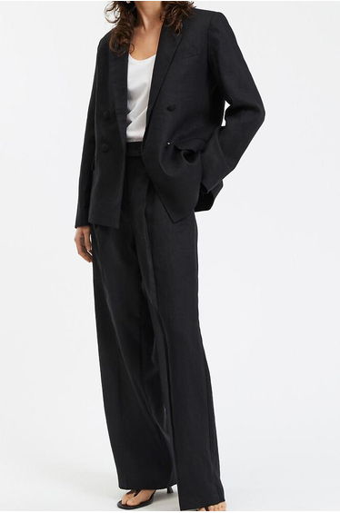 Signatures Iseult Double-Breasted Blazer