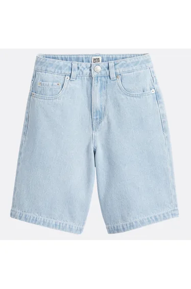 Baggy Denim Bermuda Shorts