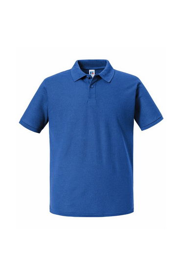 Russell Mens Authentic Eco Polo Shirt - Bright Royal