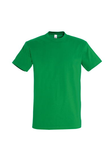 SOLS Mens Imperial Heavyweight Short Sleeve T-Shirt - Kelly Green