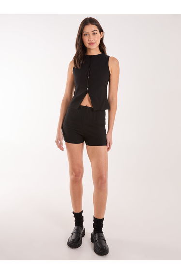 Pinstipe Tailored Shorts
