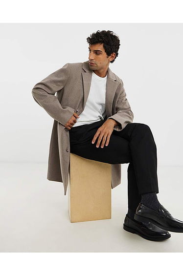Taupe Overcoat