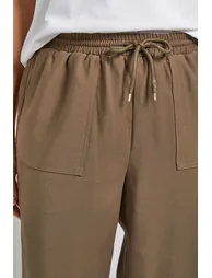 Pull On Barrel Leg Trouser - 1