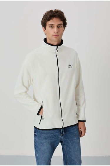 TOMMY Men's Plush Zip-front Sweatshirt