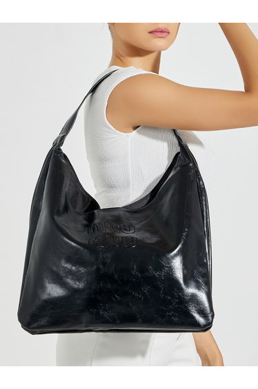 Textured Shoulder Bag