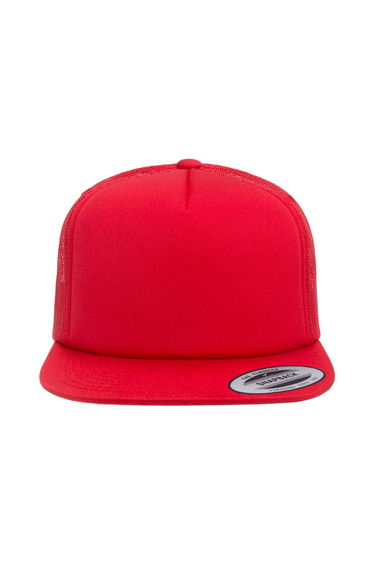 Flexfit By Yupoong Foam Trucker Cap - Red