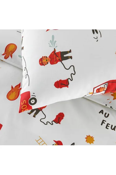 غطاء وسادة سو هوم باللون الأبيض