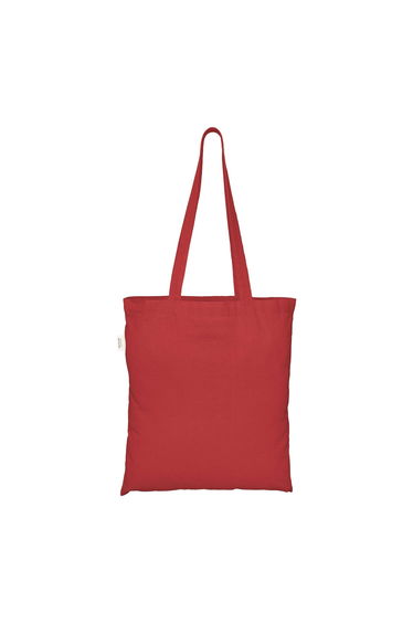 EcoTote Recycled Cotton Tote Bag - Red