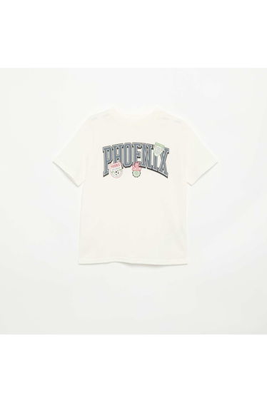 Printed Short-Sleeve T-Shirt WHITE
