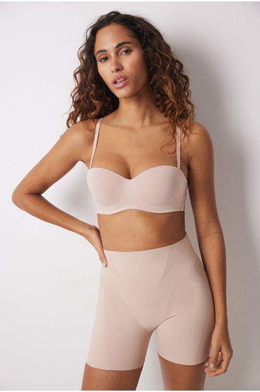 Nude slimming and push-up shorts