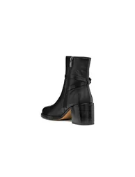 Sobima Heeled Leather Ankle Boots - 3