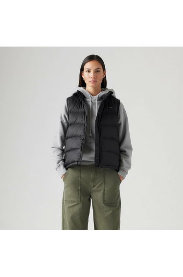 High Neck Padded Gilet