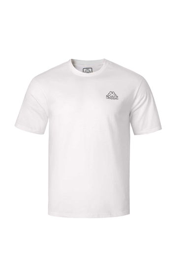 Kappa Mens Cotton T-Shirt - White