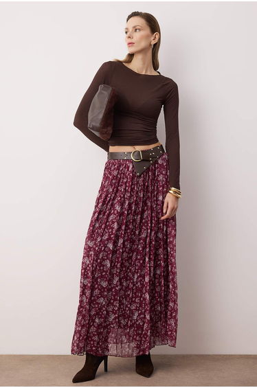 Pink-Multicolor Skirt
