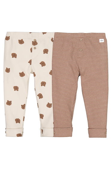 Pack of 2 Printed Leggings