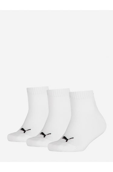 Pack of 3 - Logo Detail Quarter Socks