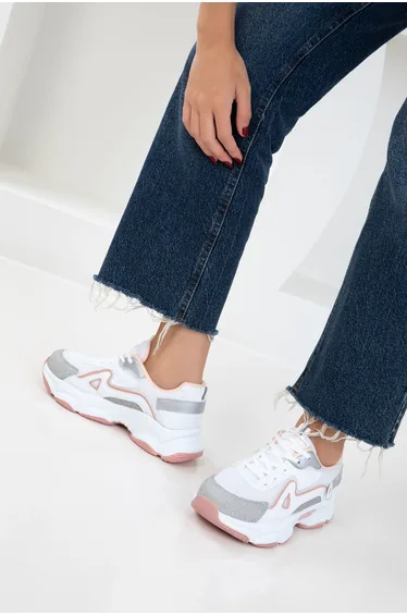 White-Powder Women's Sneaker