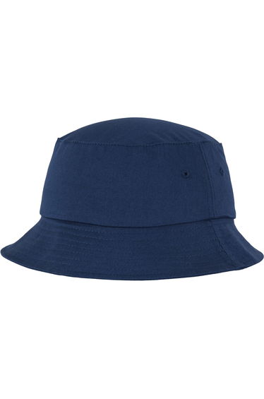 Flexfit By Yupoong Adults Unisex Cotton Twill Bucket Hat - Navy