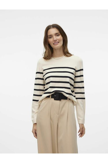 Striped Crew Neck Jumper/Sweater