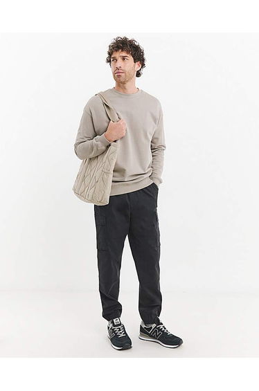 Elasticated Waist Cuffed Cargo