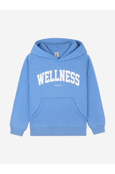 Kids Wellness Ivy Hoodie in Blue