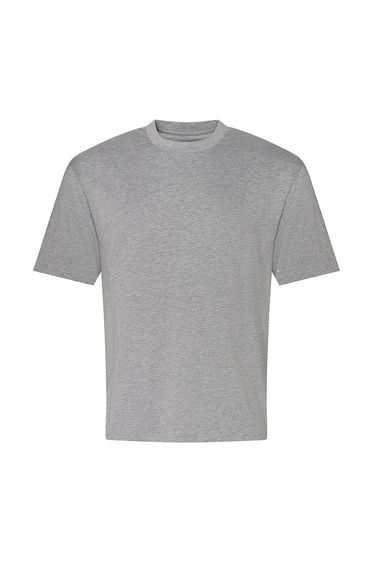 Awdis Mens Cotton T-Shirt - Heather Grey