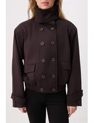 Brown Oversize Coat - 2
