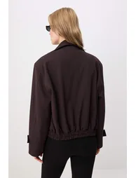 Brown Oversize Coat - 3