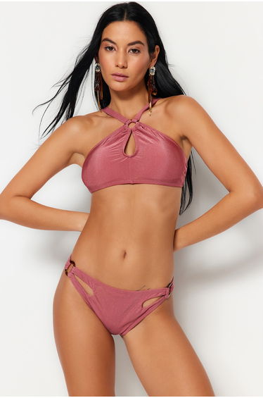 Bikini Bottom - Pink - Plain