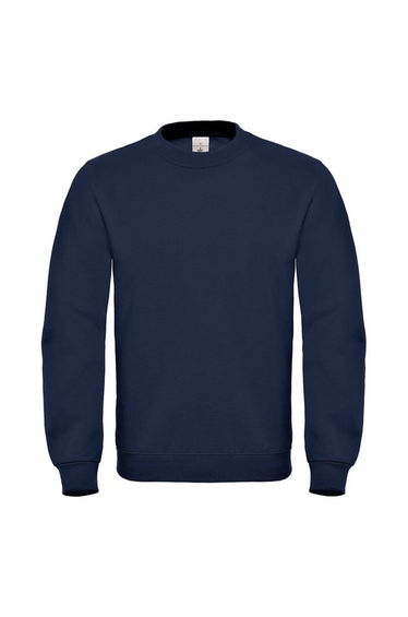 B&C Mens ID.002 Cotton Sweatshirt - Navy