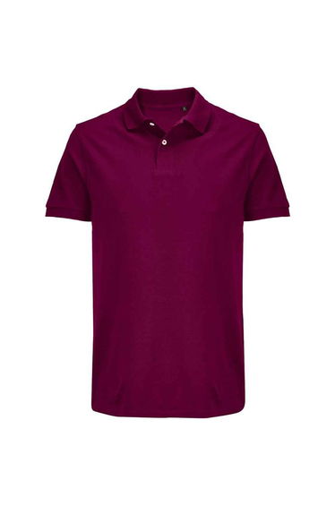 SOLS Unisex Adult Pacific Pique Twin Needle Stitch Polo Shirt - Astral Purple