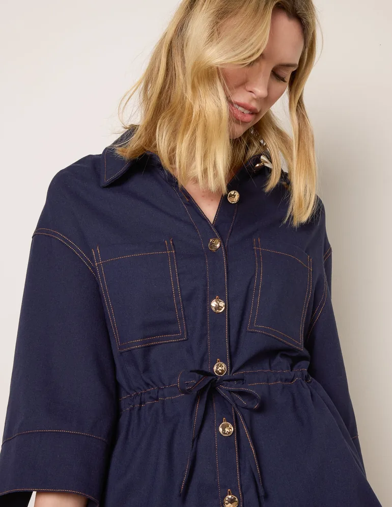 Denim Shirt Jacket - 2