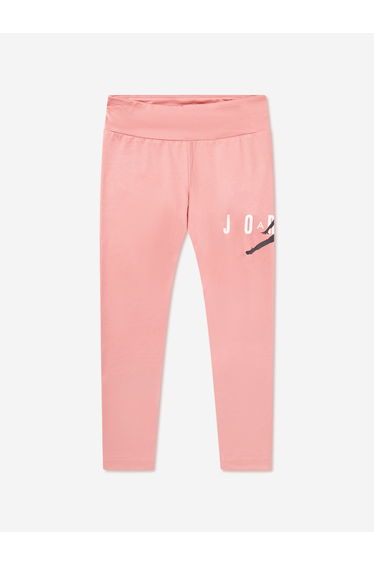 Girls Jumpman Sustainable Leggings in Red