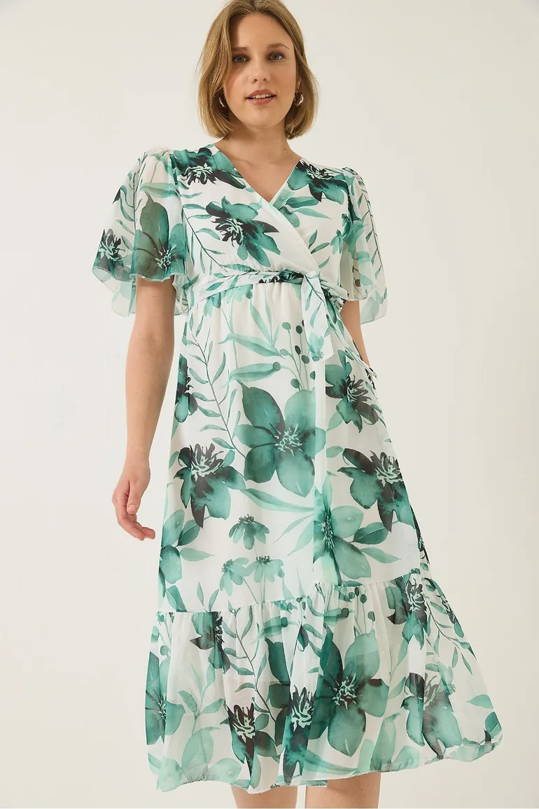 sachin and babi light blue dress Chiffon Dress - DRESS
