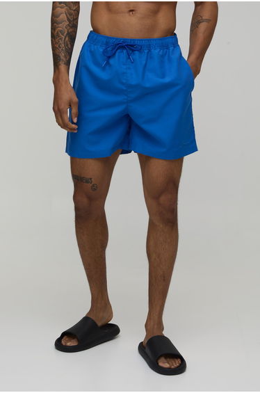 Mid Length BM Autograph Swim Short - navy