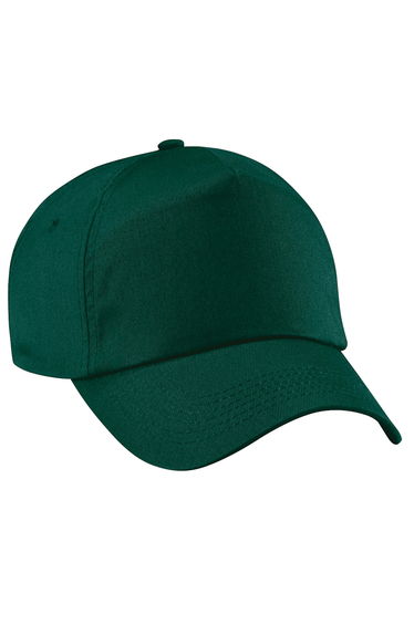 Beechfield Unisex Plain Original 5 Panel Baseball Cap - Bottle Green